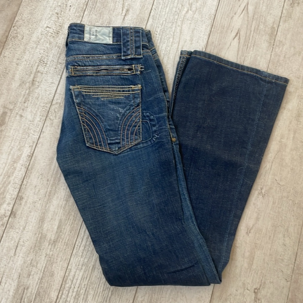 Taverniti So Sacha Jeans Blue Boot Cut Denim 27 - Y2K Vintage